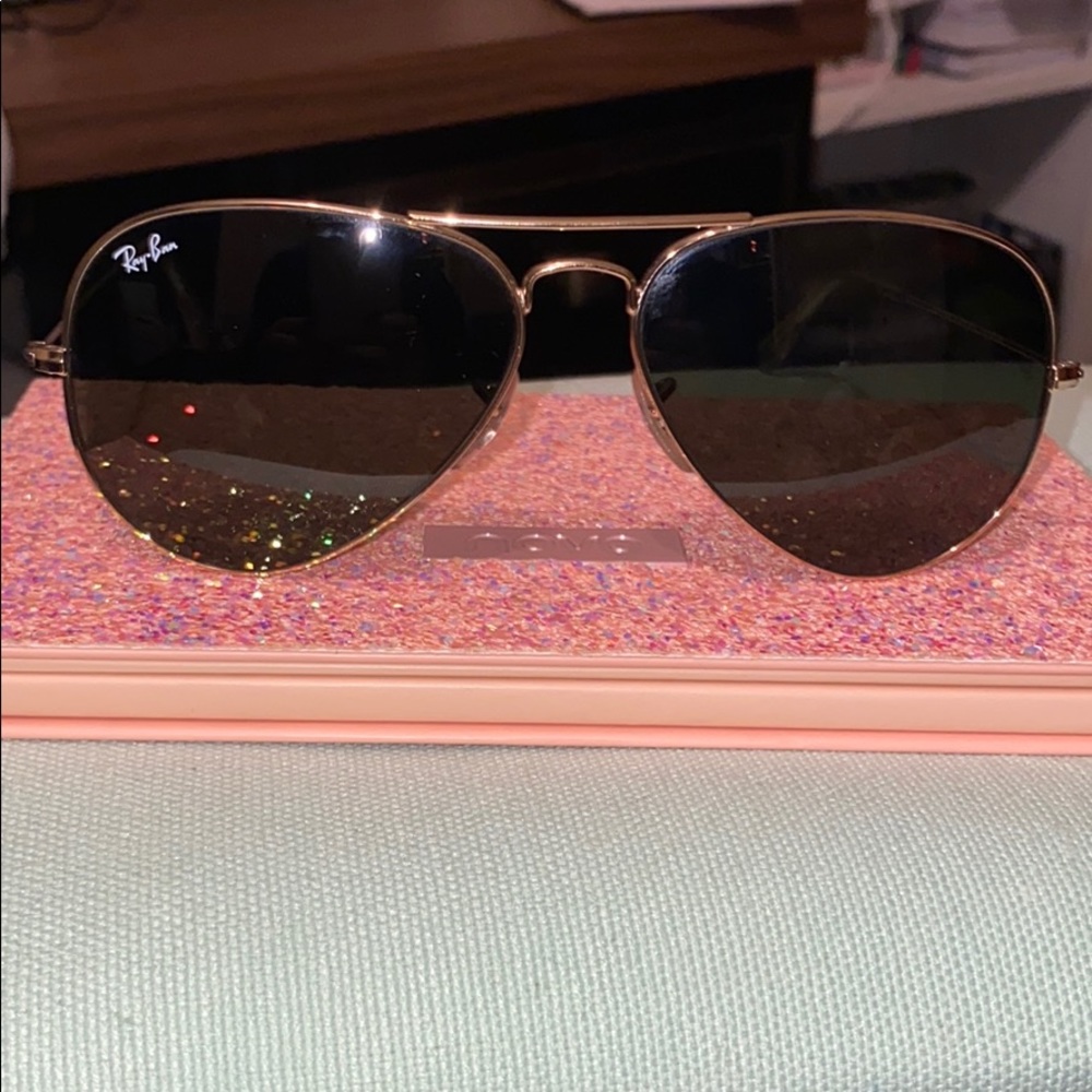 Ray-Ban authentic aviators (gold) - Picture 3 of 10